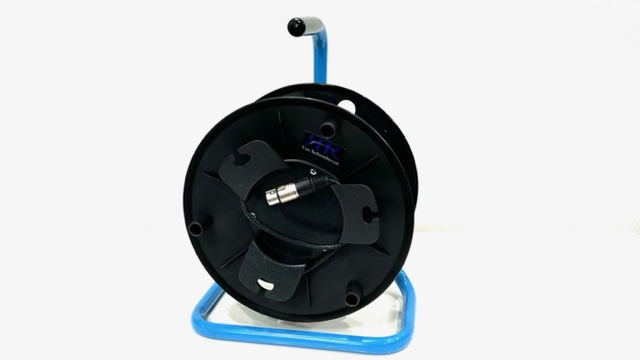 XLR haspel, 4 x 15 meter