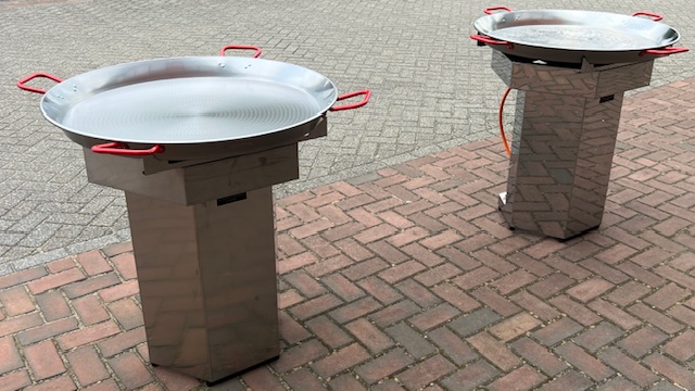 Barbecue verhuur, Hendi fiesta 800 / pan ø 80 cm